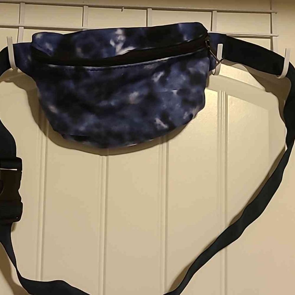 Tie dye belt bag